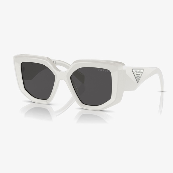 Prada Accessories - 🔥 PRADA White Cat-Eye Sunglasses